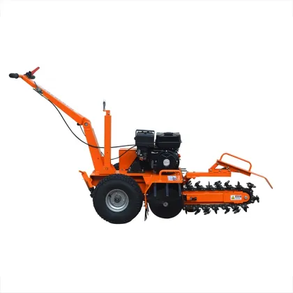 7HP Ditch Witch Trencher with Small Ducar/B&S/Loncin Engine for Garden Use