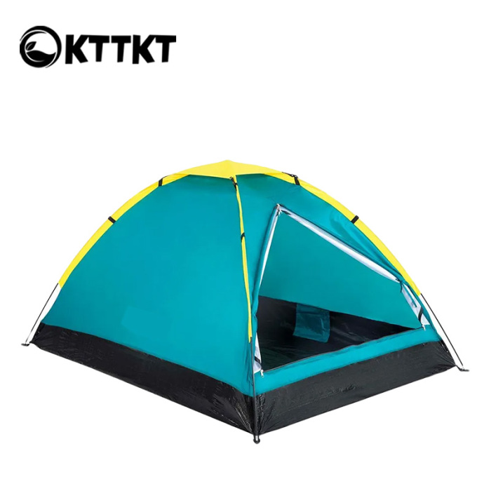 Tofurf-ka wuxuu ku soo celiyaa teendhada tabaha 3 qof - qalabka dibedda ee bannaanka ee ku saabsan socodka, xeebta, adventures qoyska