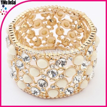 Latest jewelry bangles alloy rhinestone jewellery bangles delicate bangles women bangles