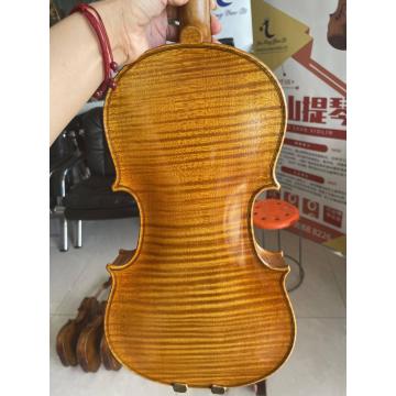 Yrke hög kvalitet 4/4 storlek fiol för konsertmästare Luthier handgjorda fiol