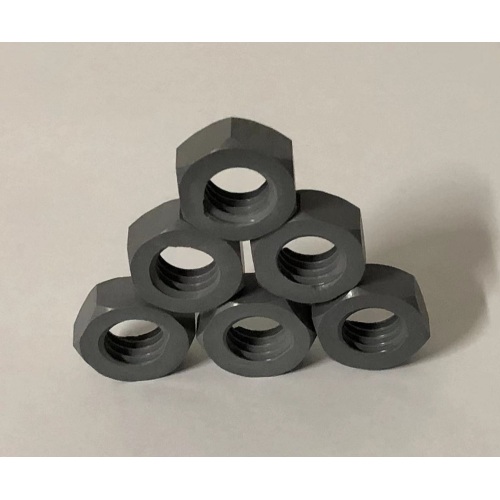 Pressureless sintered silicon carbide (SSiC) ceramic nuts