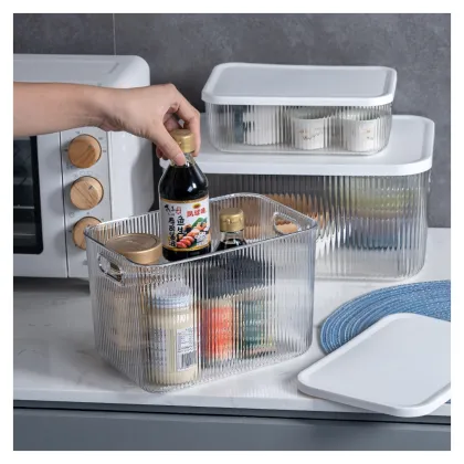 Sustainable Stocked Supplies Home Kitchen Storage Cabinet