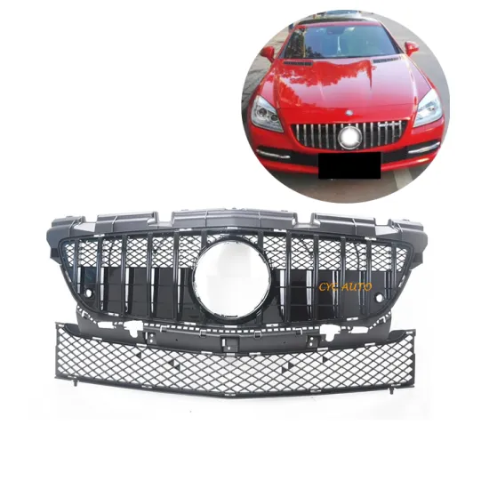 R172 GT R ABS Front Grille for Mercedes-Benz SLK Class R172 Tuning