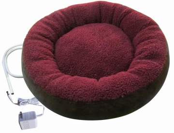 Pet Heated House Warming Winter with Fleece Cover