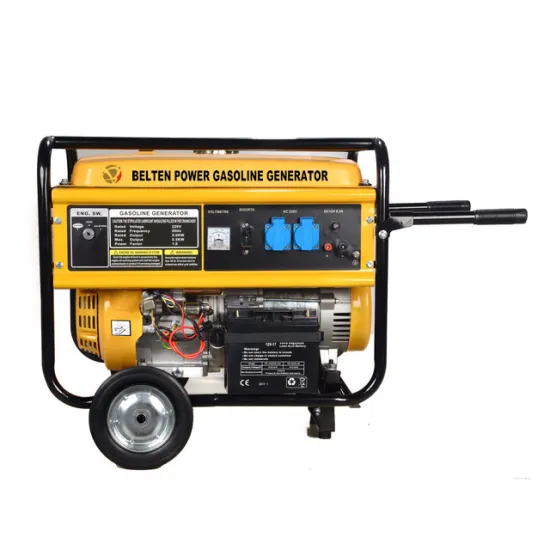 5KV Auto Remote Start Low RPM High Output Gasoline Generator Price with Electric Start