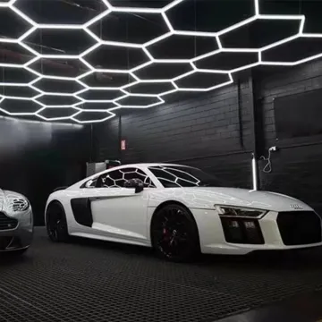 Hexagon LED Lights for Garage Ceiling