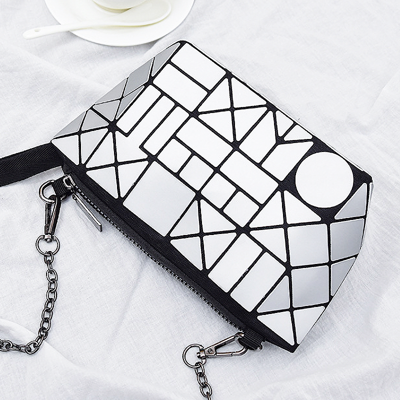 New Geometric Women's Bag Moda Trend Mulheres Solk Slun Slumm