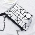 New Geometric Women&#39;s Bag Moda Trend Mulheres Solk Slun Slumm