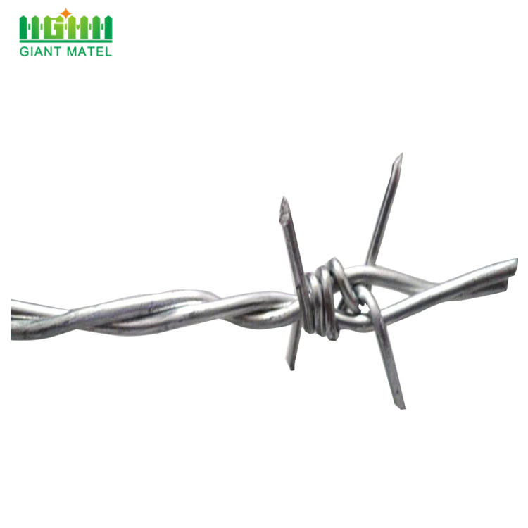 High tensile galvanized barbed wire for sale