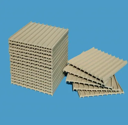 Multi-layer Ceramic Media Honeycomb Plates for RTO