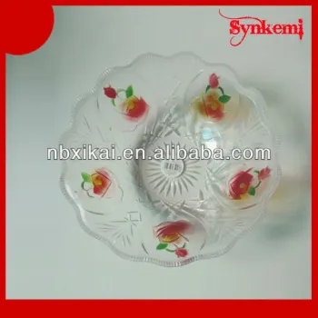 Plastic dry fruit decoration tray