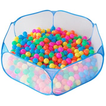 Cute Blue Hexagon Children Ball Pit