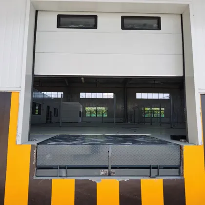 sectional overhead doors dock leveler