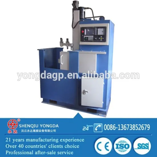 Full solid state induction heating CNC shaft hardening machine tool