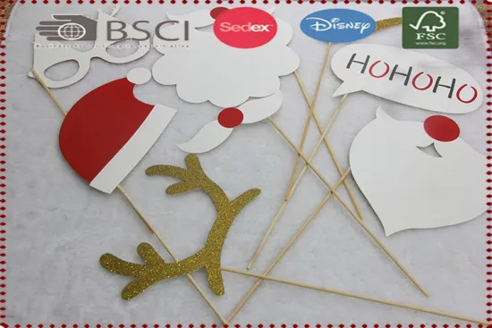 christmas photo props paper craft