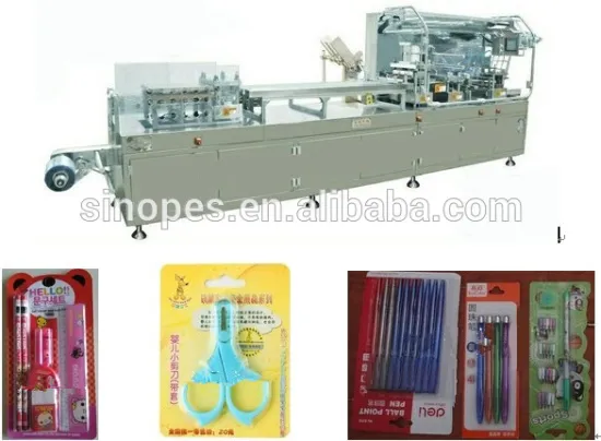Automatic Paper Plastic Blister Packaging Machine