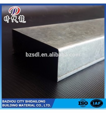 Wholesale factory direct sale wall protection drywall profiles track partition profiles