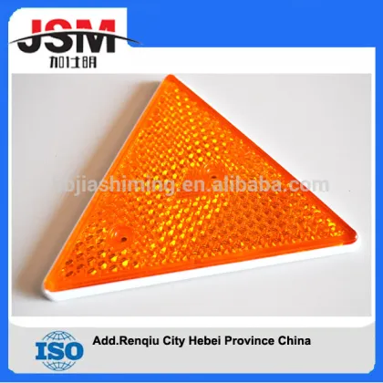 triangle reflector safety reflector warning triangle