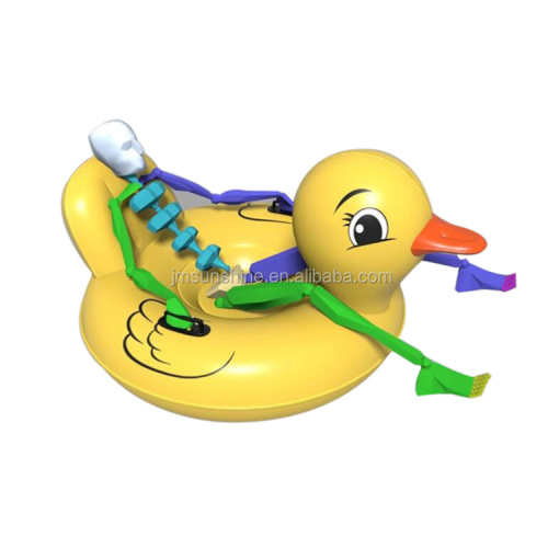 Snow Toys Yellow Duck PVC Inflatable Snow Tube