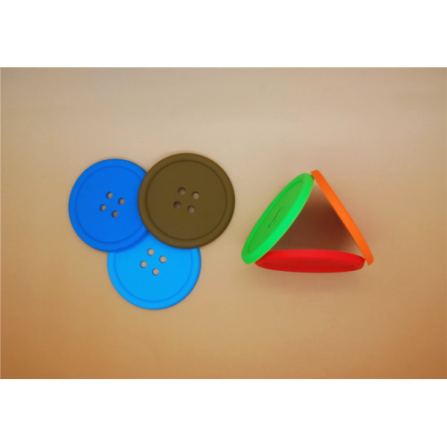 100% Eco Friendly ODM silicone coasters
