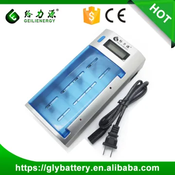 1.2v Battery Charger GLE-906 Standard Charger For AA/AAA 9V Ni-MH Or Ni-CD Battery