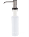Stainless Steel Handle Plastic Body Bathroom Soap Dispenser: The Perfect Choice for Your Sink