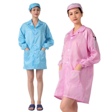 Cleanroom Industrial Food Factory Coveralls: Washable, Anti-Static, ESD Clothing Suits with Hood for Anti-Static Protection