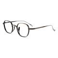 Black Square Wide Designer Eye Glasses