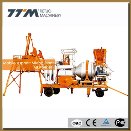20t/h mobile asphalt bitumen plant, bitumen manufacturing plant,mobile asphalt mixers
