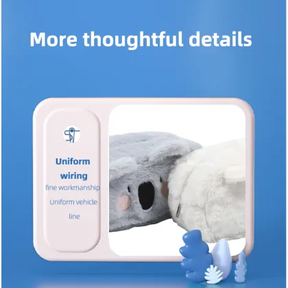 Cute plush pen bag Embroidery pen bag