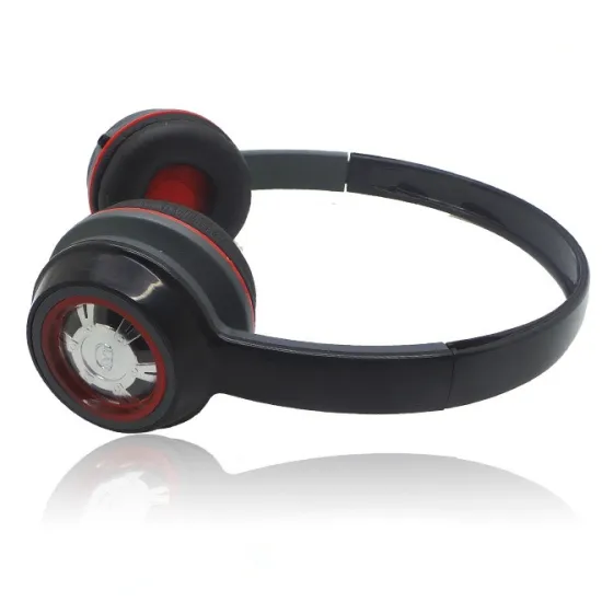 Black Earphone Headphone Headset extendable