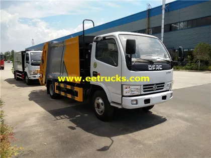 5 Ton 115hp Compressed Refuse Vehicles