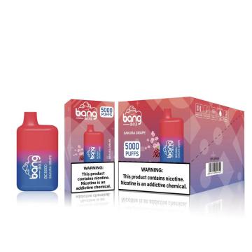 Bang BC 5000PUFFS Disposable Vape Rechargeable Type-C