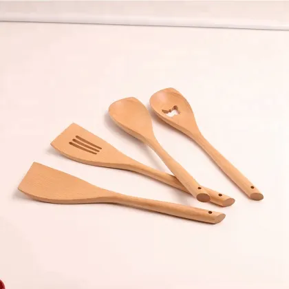 Good quality pampered chef wooden spoon set for cooking