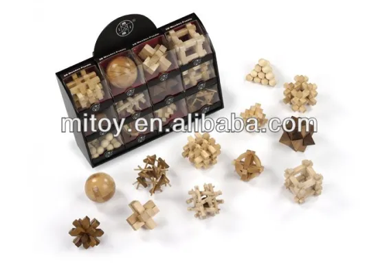 Cheap Chinese wooden puzzles from ICTI