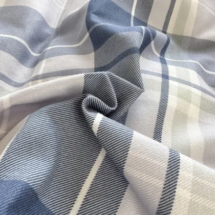 Nantong Printed Duvet Cover Bed Sheet Set Microfiber