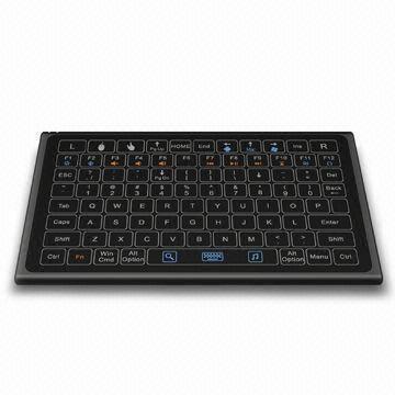 7-inch Bluetooth full QWERTY touchpad keyboard/mouse, WIN 8, backlite, vibration and multi-touch
