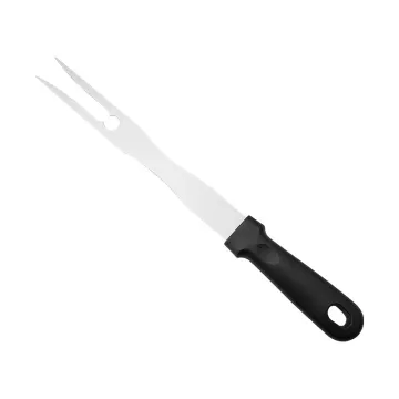 Stainless Steel BBQ Grill Accessories Teppanyaki Steak Chopper Camping Scraper Spatula Set Griddle Fork
