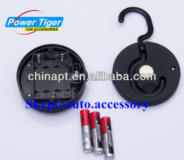 Super round 24 LEDs foldable hook car work lamp
