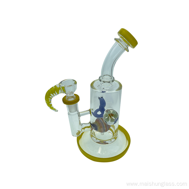 Personalized New Transparent Glass Bubbler