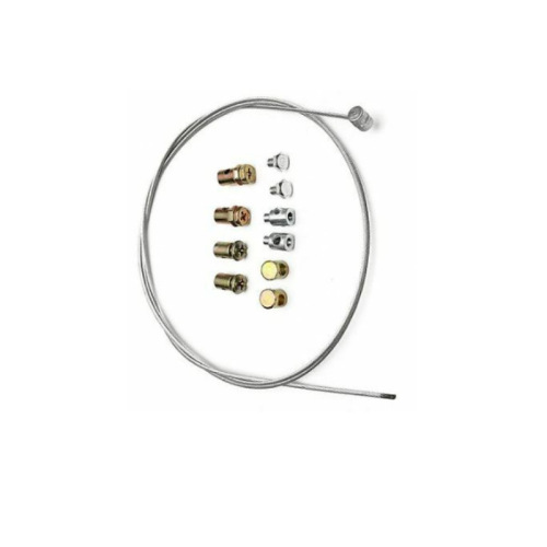 Motorcycle emergency brake clutch accelerator cable