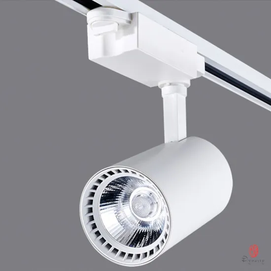 LED 20W Track Lights Aluminum Modern COB White Housing Spotlights High Lumen CRI Coffee Shop Stores Decoration Focus Down Lights