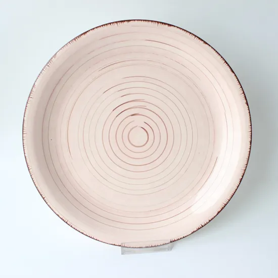 Hot Selling Hand Painting Plate Porcelain Salad Plates