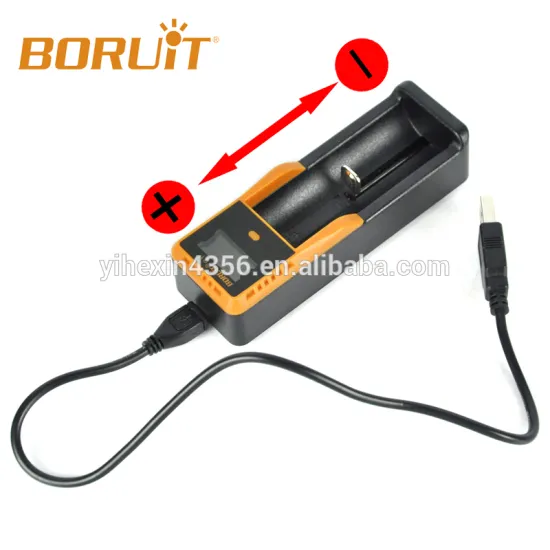 Boruit LCD Display 1.2V - 3.7V Universal Battery Charger for 26650 18650 16340 14500 AA AAA