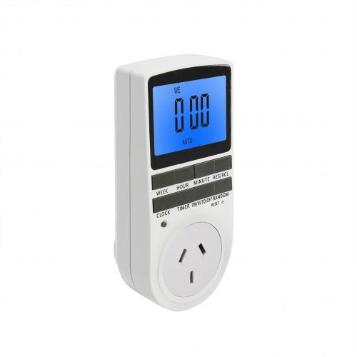 Au 12/24 horas de interruptor do timer plug-in