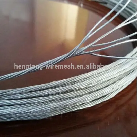 pvc coated /coppered multistrand wire used for Engineering construction/family