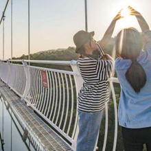 충칭 -SGP 필름의 yinglongxia 유리 산책로