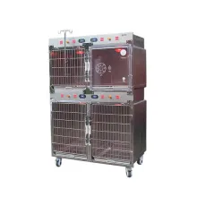 Durable Pet ICU Medical Cage for Veterinary Use