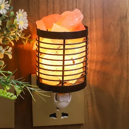 Himalayan Salt Crystal Plug-in Warmers: Naturally Purify Air