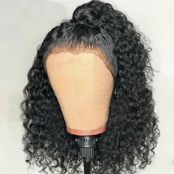 Brazilian Short Human Hair Wigs for Black Women Natural Color Remy Glueless Short Bob Curly Human Hair Wigs Pixie Cut Wigs